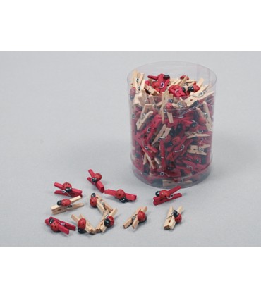 COCCINELLE sur pince à linge 2.5CM/180P