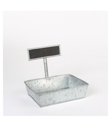 ZINC-COUPE PLATE + PIQUE ARDOISE /1P