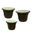 LESTE POT ROSA 015 H11CM-1L ( carton de 16P)