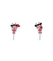 FILLETTE ROSE SUR PIQUE les 12P