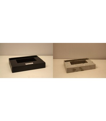 RECTANGLE PLAT A GARNIR 24X16 H4.5CM/4P