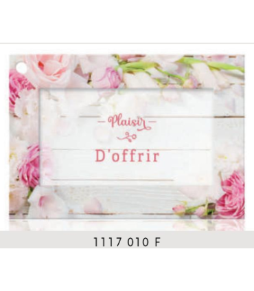 JESO CARTE "FLEUR DE FLEUR" /10P