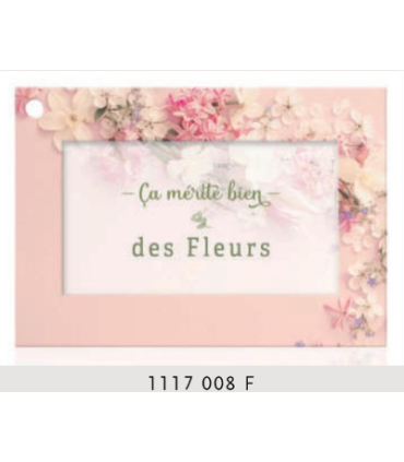 JESO CARTE "FLEUR DE FLEUR" /10P