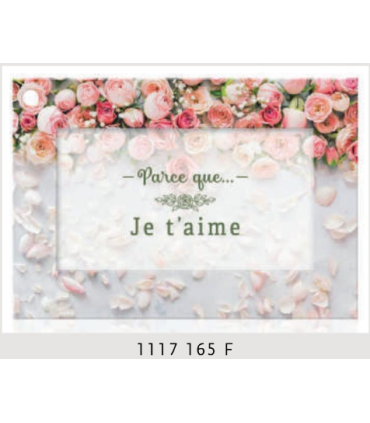 JESO CARTE "FLEUR DE FLEUR" /10P