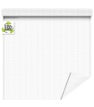 PAPIER KRAFT UNI fond blanc 80CM x120M 60g 