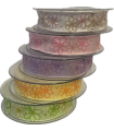 RUBAN FANTAISIE FLOWER 25MM x 15M