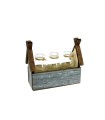 VERRE BOUTEILLE /3+MAISON BOIS GRIS pièce