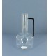 VERRE CARAFE+POIGNEE NOIR 010 H20CM pièce
