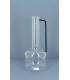 VERRE CARAFE+POIGNEE NOIR 012 H27CM pièce