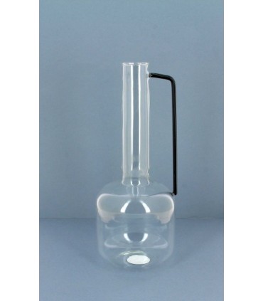 VERRE CARAFE+POIGNEE NOIR 012 H27CM pièce