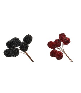 FRUIT ROUGE COULEUR 28MM boite de 72P