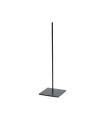 SUPPORT FER NOIR 9x9 H30CM pièce