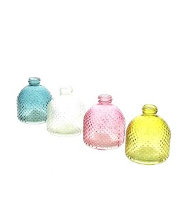VERRE BOUTEILLE ALVEOLE H09CM les 8P