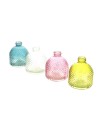 VERRE BOUTEILLE ALVEOLE H09CM les 8P
