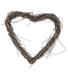 COEUR OSIER OUVERT 28x28x2CM la pièce