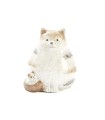 CHAT ASSIS BRUN RAYE H10CM les 3P