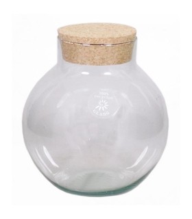 VERRE BOULE + LIEGE 012 H19CM/4P