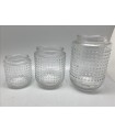 VERRE VASE POINT NATUREL 010 H12.5CM /12P