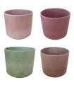 C.POT CYLINDRE SPIRALE 016.5 H14.5CM /4P