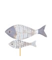 POISSON BLEU SUR PIQUE les 24P