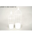 CAGE BLANCHE VIELLIE SET 2P