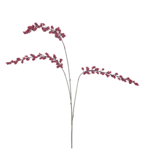 BRANCHE DE BAIE ROUGE 110CM les 6P