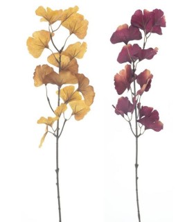 FEUILLE DE GINGKO JULIAN 64CM à la tige