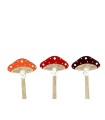 CHAMPIGNON BOIS SUR PIQUE les 12P
