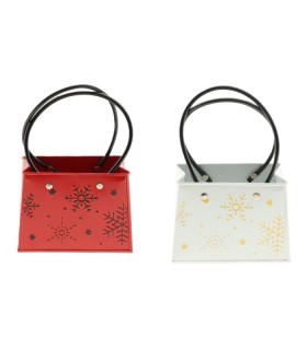 ZINC-SAC COULEUR 8X12 H12CM à la pièce