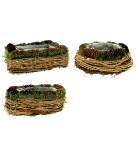 COUPE BRINDILLE+POMME DE PIN la pièce