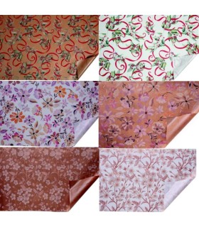 PAPIER KRAFT IMPRIME IMPERMEABILISE 80X40M