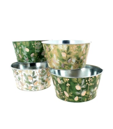 ZINC-COUPE BRANCHE DE PIN 019.5 H10CM les 8P