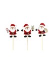 PERE NOEL BOIS ROUGE SUR PIQUE les 12P