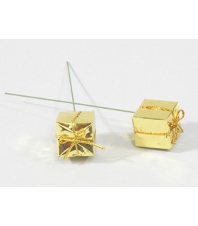 PAQUETS CADEAUX BRILLANTS 2.5CM les  60P