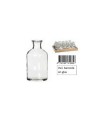 VERRE BOUTEILLE 07 H12CM les 20P