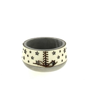 COUPE ETOILE AVEC LACAGE 015.5 H7.5CM les 3P