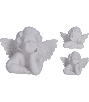 ANGE BLANC ACCOUDE 13CM les 6P