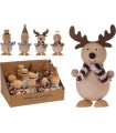 FIGURINE DE NOEL BOIS les 12P