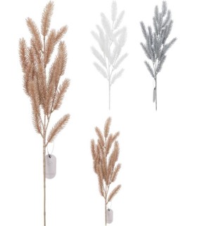 BRANCHE DE PIN PAILLETTE 76CM les 6P