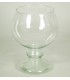 VERRE COGNAC H19CM PIED BOULE /6P