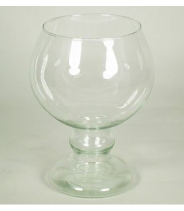 VERRE COGNAC H19CM PIED BOULE /6P