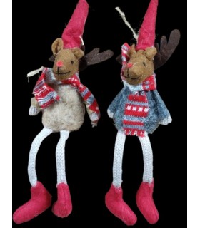 ELAN EN TISSU ASSIS 17CM les 8P