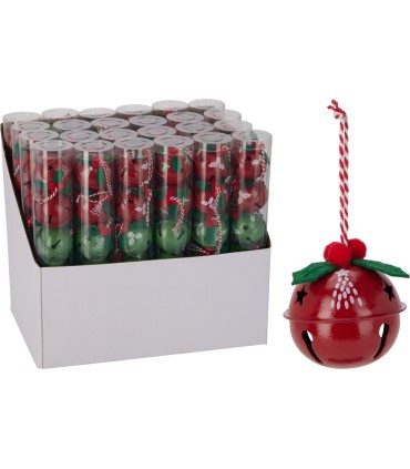BOULE GRELOT NOEL 4CM les 24P
