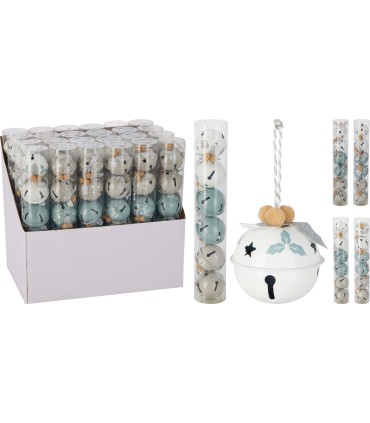 BOULE GRELOT NOEL 4CM les 24P