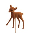 BICHE FLOQUEE SUR PIQUE / 12 PIECES