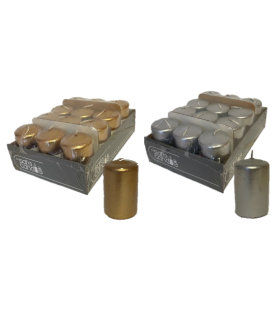 BOUGIE METAL 50X80 BOITE 12P