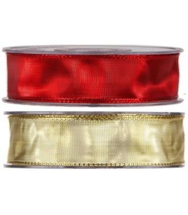 RUBAN TISSU METAL 25MM X 20M