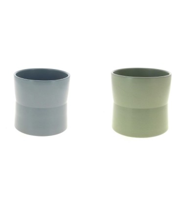 C.POT HOURGLASS 014 H13.5CM les 6P