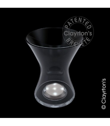 VERRE LUMINEUX TRANSPARENT "diabolo" /1P