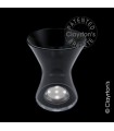 VERRE LUMINEUX TRANSPARENT "diabolo" /1P